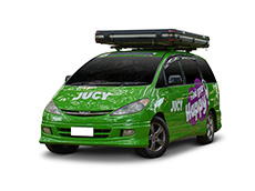 Jucy Crib Plus Campervan Hire Jucy Crib Plus Motorhome Hire