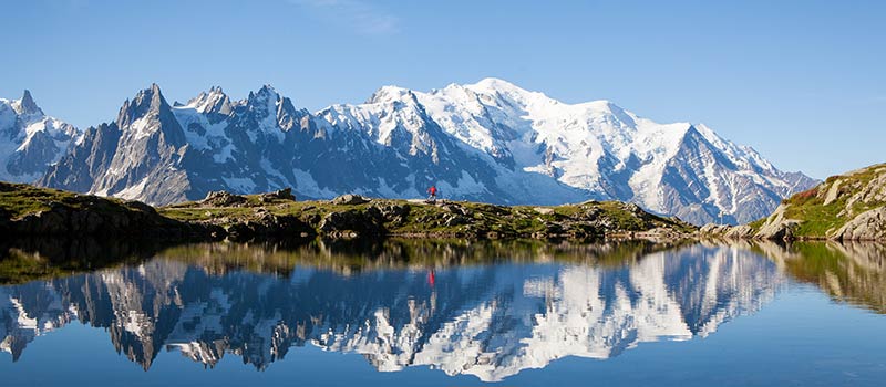 Mont Blanc in Europe
