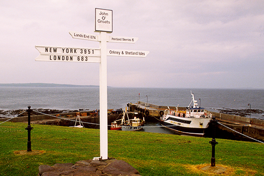 John O' Groats Signpost