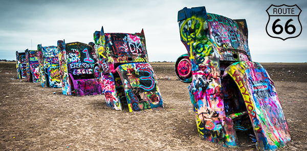 Cadilac Ranch, Route 66