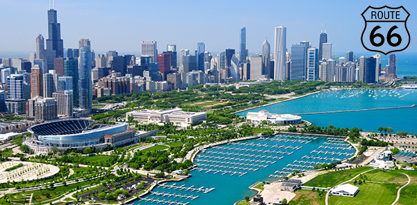 Chicago, Start of Route 66