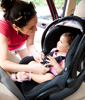 Child in Safety Seat