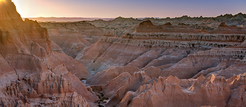 Sioux Falls Badlands National Park USA