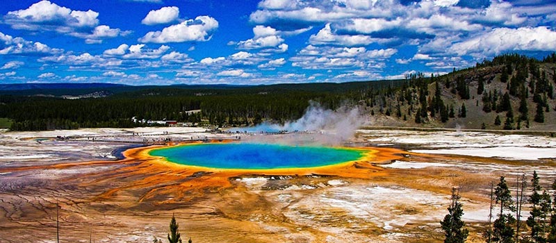 Wyoming Prismatic Yellowstone National Park